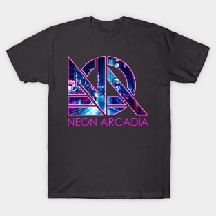 Neon Arcadia Daydreams logo shirt T-Shirt